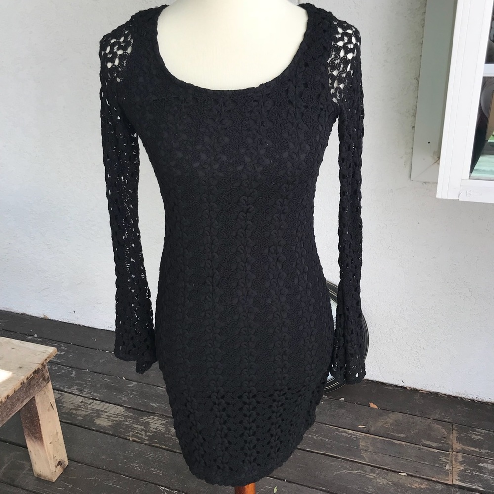 Little Black Lace Dress